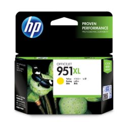 hp 951XL High Yield Ink Cartridge, Yellow Single Pack, CN048AE